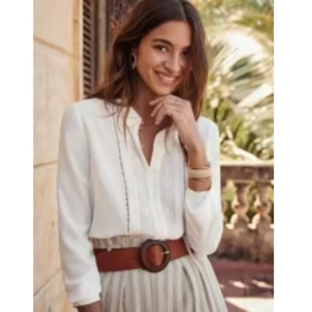 Sézane Silk Blouse